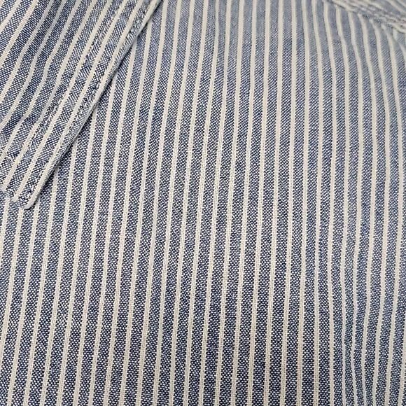 AG Standard Fit Striped Long Sleeve Button Down Shirt Men’s Size Small - Picture 2 of 7